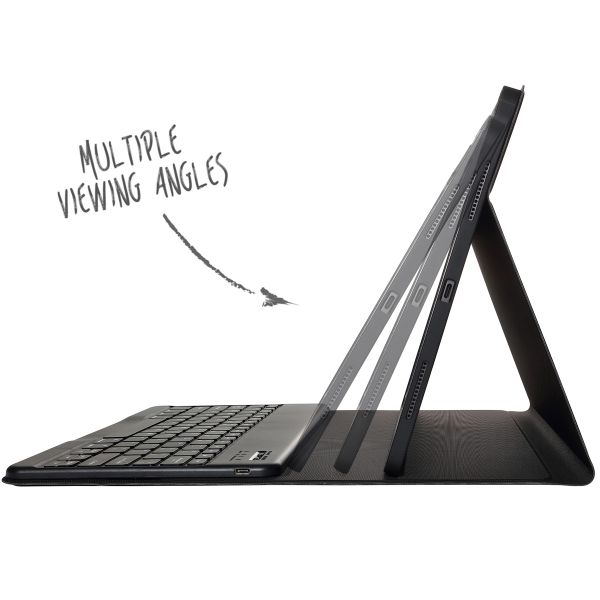 Accezz Étui de tablette Bluetooth Clavier Apple iPad Pro 13 (2025) M5 / (2024) M4 - QWERTY / NL - Noir