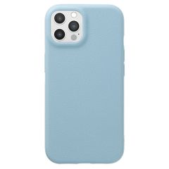 imoshion Coque arrière Texture iPhone 12 / 12 Pro - Bleu clair