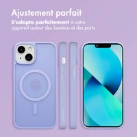 imoshion Coque Color Guard avec MagSafe Apple iPhone 14 / 13 - Lilas