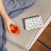 imoshion Étui de liseuse portefeuille design Pliable Kobo Clara Colour / BW - Cherry Check
