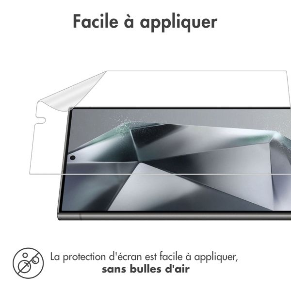 imoshion Protection d'écran Film 3pack Samsung Galaxy S24 Ultra