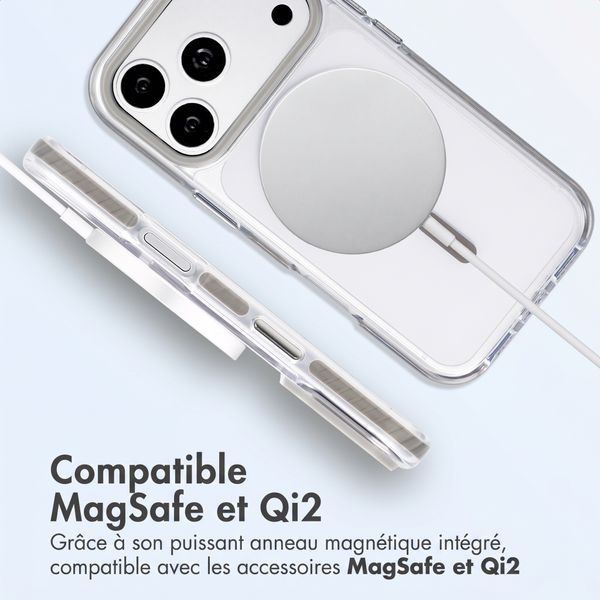 imoshion Coque Combat MagSafe Apple iPhone 18 Pro / 17 Pro - Gris