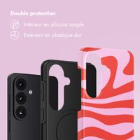 Selencia Coque arrière Vivid Samsung Galaxy S26 - Dream Swirl Pink