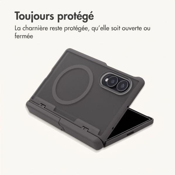 imoshion Color Guard avec MagSafe et support Samsung Galaxy Z Fold 8 - Gris