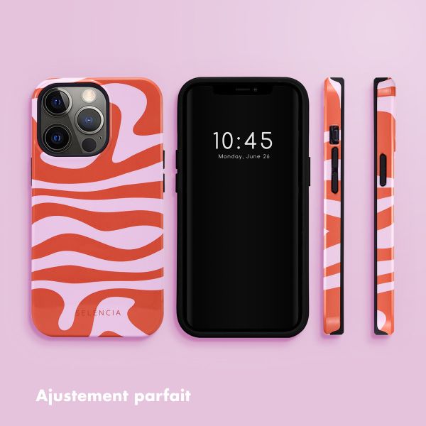 Selencia Coque arrière Vivid Apple iPhone 13 Pro - Dream Swirl Pink