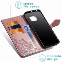 imoshion Etui de télephone Mandala Samsung Galaxy S7 - Rose Doré