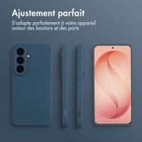 imoshion Coque Couleur avec MagSafe Samsung Galaxy S26 Plus - Bleu foncé