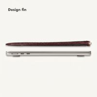 Selencia Pochette ordinateur Croco 15-16 pouces - Burgundy