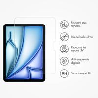Accezz Protection d'écran en verre trempé avec applicateur Apple iPad Air 11 pouces (2026) M4 / (2025) M3 / (2024) M2