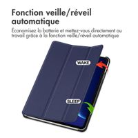 imoshion Coque tablette Trifold OnePlus Pad Go 2 / Oppo Pad 5 - Bleu foncé