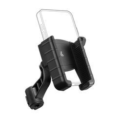 Lampa Support de téléphone Smart Grip pour scooter - Rotation à 360° - Fixation sur rétroviseur et pare-brise - Noir