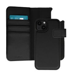 imoshion Étui portefeuille luxe 2-en-1 amovible Apple iPhone 13 - Noir