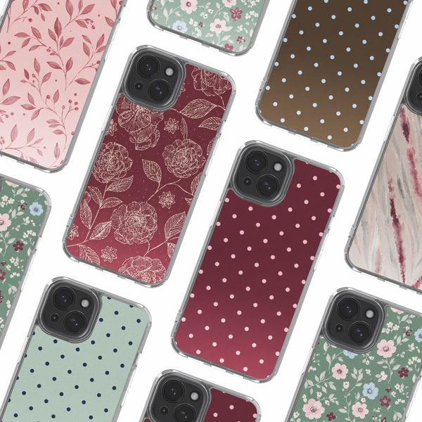 imoshion Coque Design Apple iPhone 15 - Deep Rose