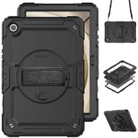 Accezz Coque arrière Defender XT Samsung Galaxy Tab A9 Plus - Noir