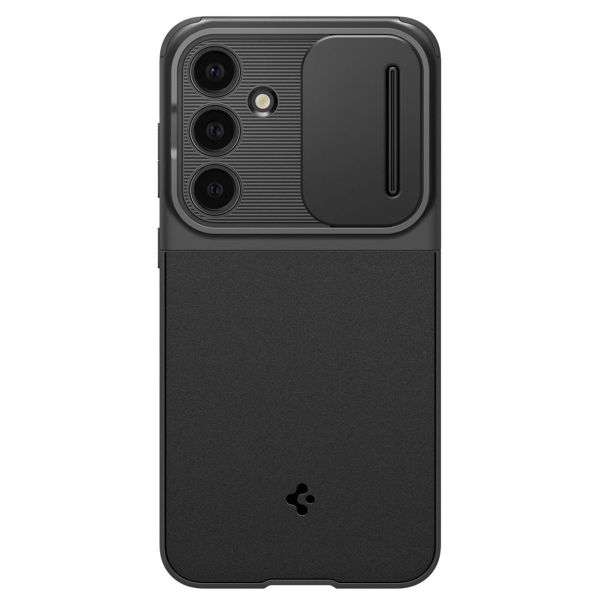 Spigen Coque Optik Armor Camera slider Samsung Galaxy S24 FE - Noir