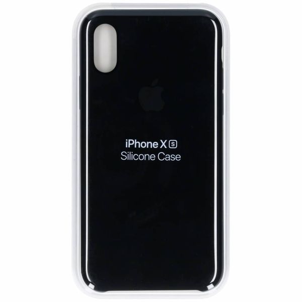 Apple Coque en silicone Apple iPhone X / Xs - Noir