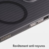 Accezz Coque arrière Lite avec MagSafe | Fluted | Apple iPhone 13 - Gris