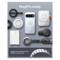 Spigen Coque Ultra Hybrid MagSafe Google Pixel 11 - Clear / White