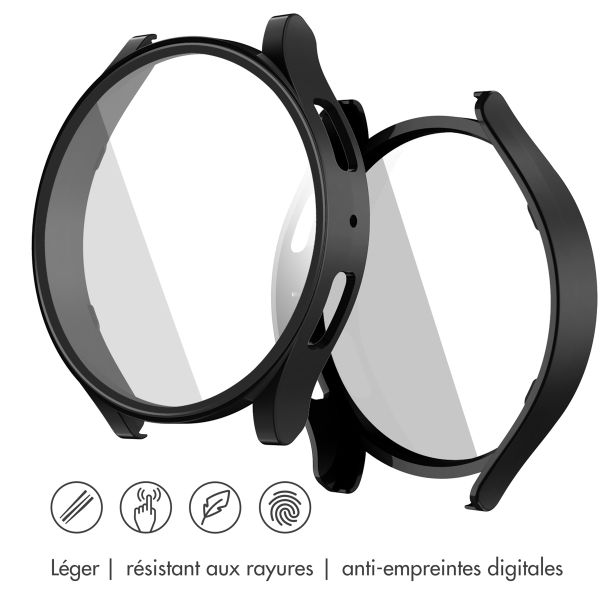 imoshion Coque rigide à couverture complète Samsung Galaxy Watch 6 - 44 mm - Noir
