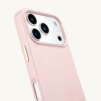 Selencia Coque arrière Rivièra avec MagSafe avec crochets amovibles Apple iPhone 17 Pro Max - Sorbet Pink