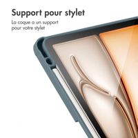 imoshion Coque tablette Origami Apple iPad Air 13 pouces (2026) M4 / (2025) M3 / (2024) M2 - Vert foncé