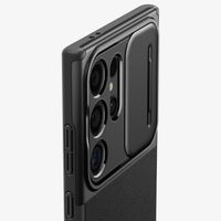 Spigen Coque Optik Armor Camera slider Samsung Galaxy S24 Ultra - Noir