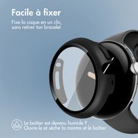 imoshion Coque rigide à couverture complète Google Pixel Watch 3 / 4 (45 mm) - Noir