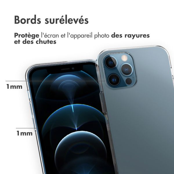 Accezz Coque Clear Apple iPhone 12 Pro Max - Transparent