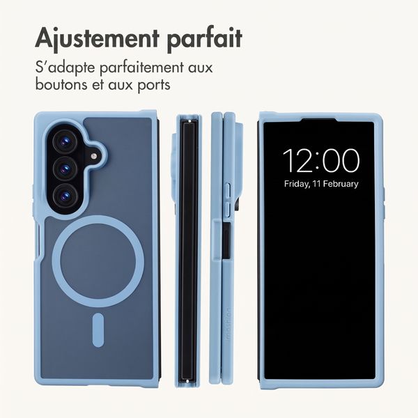 imoshion Coque Color Guard avec MagSafe Samsung Galaxy Z Fold 8 Ultra - Bleu clair