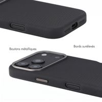 Accezz Coque arrière Mesh avec MagSafe Apple iPhone 17 Pro - Noir