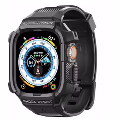Spigen Coque Rugged Armor™ Pro Apple Watch Ultra - 49 mm - Noir