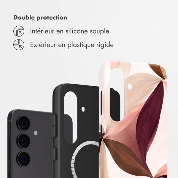 Selencia Coque arrière Vivid avec MagSafe Samsung Galaxy S24 - Silk Spirit