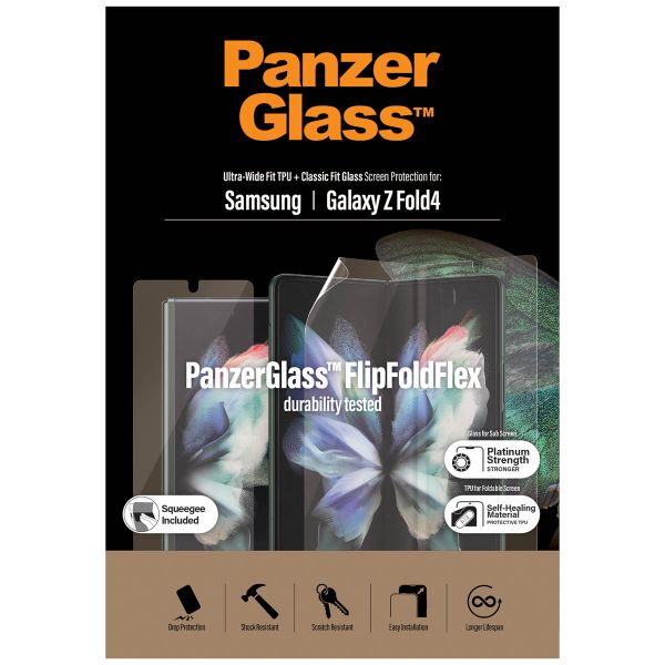 PanzerGlass Protection d'écran en verre trempé Case Friendly Samsung Galaxy Z Fold 4