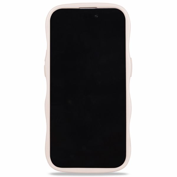 Holdit Coque Wavy Apple iPhone 17e / 16e / 15 / 14 / 13 - Light Beige
