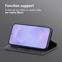 imoshion Étui de téléphone portefeuille Slim Samsung Galaxy S26 Plus - Noir