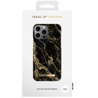 iDeal of Sweden Coque Fashion Apple iPhone 13 Pro Max - Golden Smoke Marble