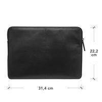 dbramante1928 Skagen Pro - Pochette ordinateur 13 pouces - Cuir véritable - Apple MacBook Pro 13 pouces / Air 13 pouces - Black