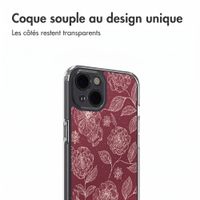 imoshion Coque Design Apple iPhone 13 - Deep Rose
