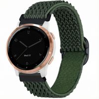 imoshion Bracelet en nylon élastique  - Connexion universelle 18 mm - Vert foncé