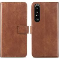 imoshion Étui de télephone portefeuille de luxe Sony Xperia 1 III - Marron
