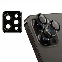 imoshion Lot de 2 protections d'objectif de caméra Apple iPhone 15 Pro / 15 Pro Max - Noir