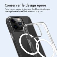 imoshion Coque arrière de protection avec MagSafe Apple iPhone 15 Pro - Transparent
