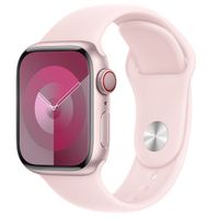 Apple 5 Pack Bracelet Boucle unique en Silicone Apple Watch | 38/40/41/42 mm - Taille 2 - Light Pink/ Winter Blue/ Sprout Green/ Orange Sorbet/ White