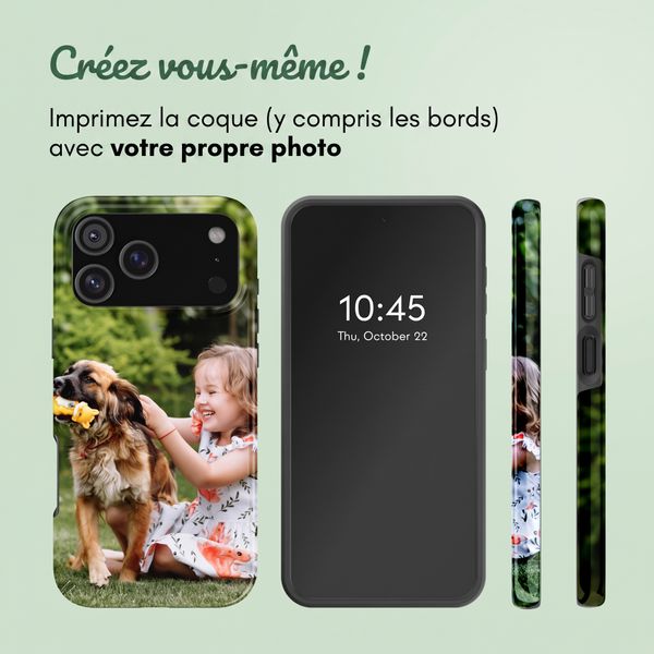 Concevez votre propre coque Tough avec MagSafe Apple iPhone 18 Pro / 17 Pro - Blanc