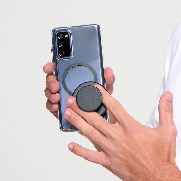 PopSockets PopGrip MagSafe Round - Noir
