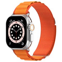 Accezz Bracelet en nylon Alpine Apple Watch | 44/45/46/49 mm - Orange