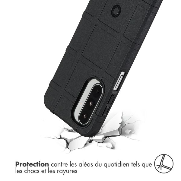 imoshion Coque Rugged Shield Samsung Galaxy A17 (5G) / (4G) - Noir