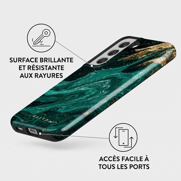 Burga Coque Tough MagSafe Samsung Galaxy S22 - Emerald Pool