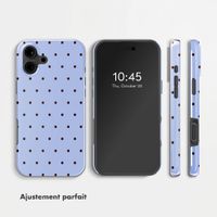 Selencia Coque arrière Vivid Apple iPhone 16 - Happy Dots Digital Sky
