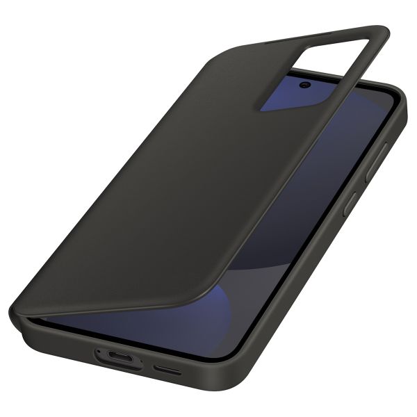 Samsung Original Coque S View Samsung Galaxy S24 FE - Noir